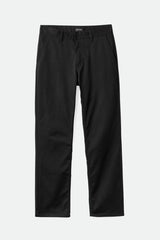Men's Choice Chino Regular Pant in Black