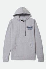 Men's Regal Hoodie in Heather Gunmetal/Dark Navy