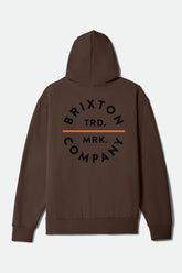 Men's Pledge Hoodie in Brown/Black/Orange