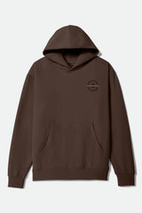 Men's Pledge Hoodie in Brown/Black/Orange