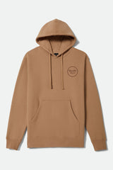 Men's Wheeler Hoodie in Sand Stone/Brown
