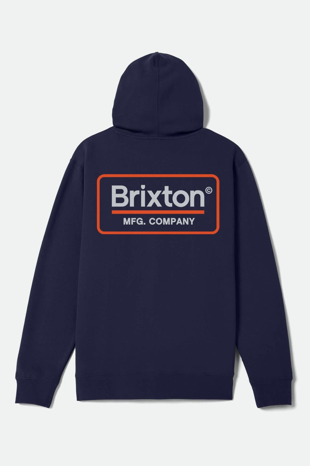 Men's Palmer Hoodie in Classic Navy/Light Grey/Orange