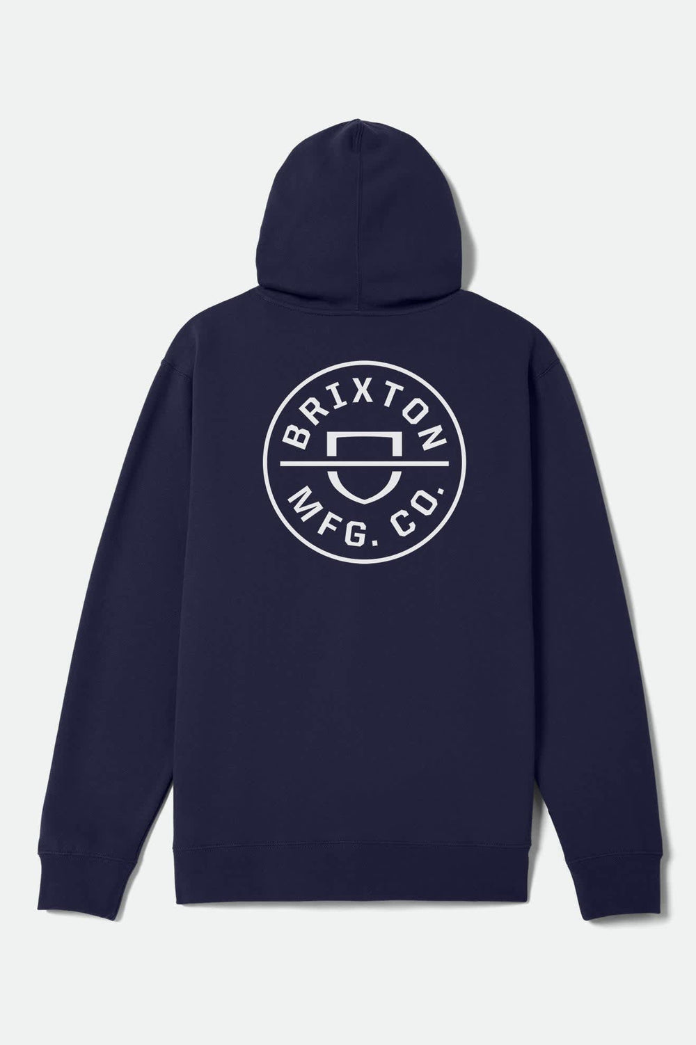 Men's Crest Hoodie in Classic Navy/White