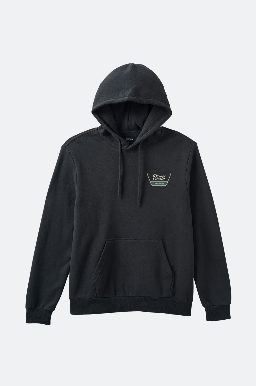 Men's Linwood Hoodie in Black/Mallard Green/Whitecap