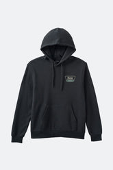 Men's Linwood Hoodie in Black/Mallard Green/Whitecap