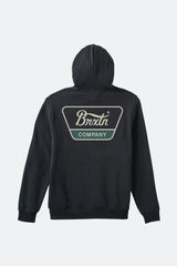 Men's Linwood Hoodie in Black/Mallard Green/Whitecap