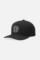 Men's Crest Netplus Snapback in Black