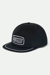 Unisex Telford Snapback in Black