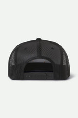 Unisex Oath Trucker Hat in Black/Black