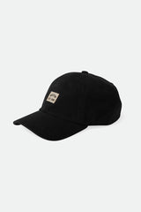 Unisex Woodburn Netplus Adjustable Hat in Black Vintage Wash