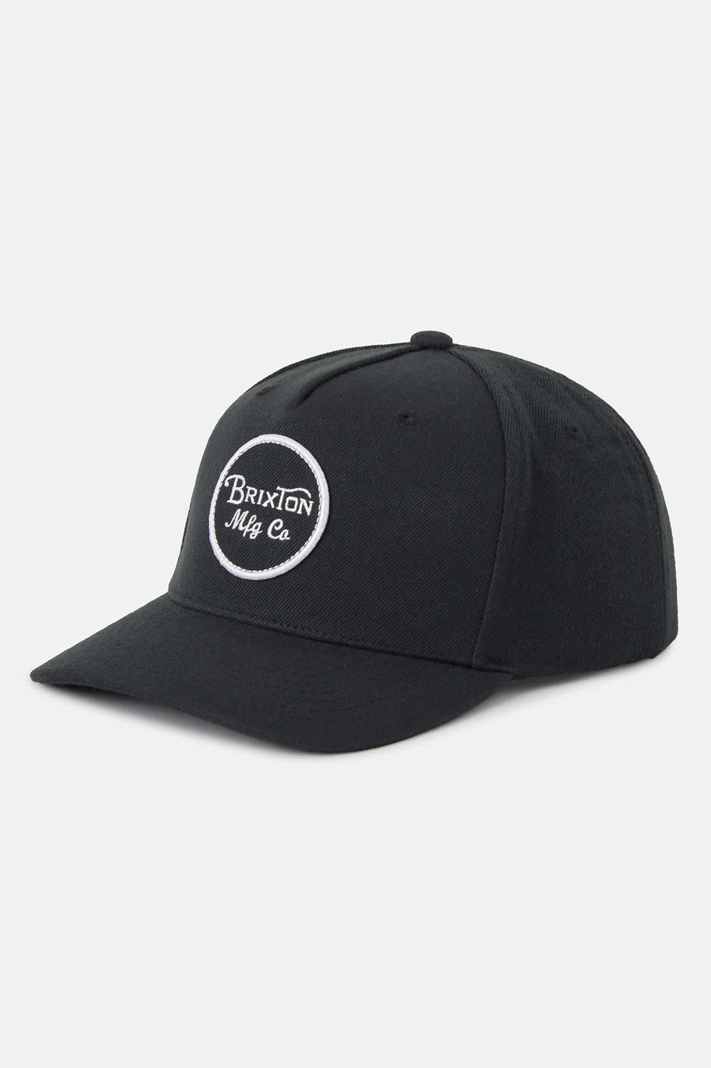 Unisex Wheeler Snapback in Black