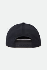 Unisex Crest Netplus Utility Snapback in Black