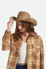 Women's Mesquite Cozy Cowboy Hat in Khaki