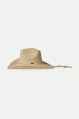Women's Austin Straw Cowboy Hat in Bone