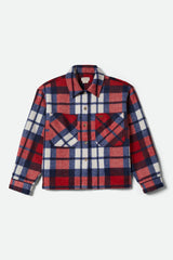 Women's Bowery Soft Brushed Flannel in Adrenaline Rush/Navy