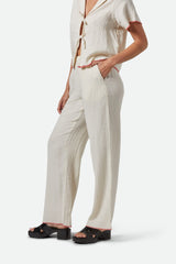 Women's Wandering Hudson Lounge Pant in Off White