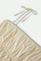 Women's Eden Smocked Top in Off White