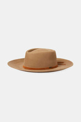 Women's Brenton Convertabrim Fedora in Tobacco Brown