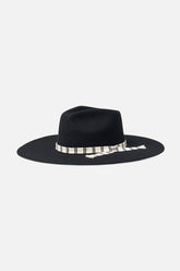 Women's Leigh Felt Fedora - Black