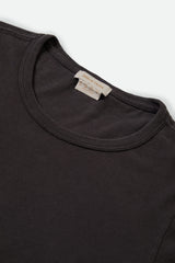 Women's Carefree Organic Garment Dyed Slim Dress in Black