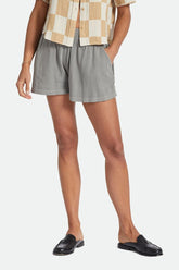 Women's Carefree Short In The Color Washed Black