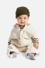 Youth Baby Heist Beanie - Military Olive