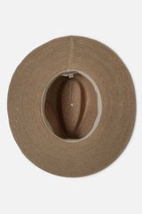 Women's Lyons Knit Pattern Packable Hat in Light Tan/Light Tan