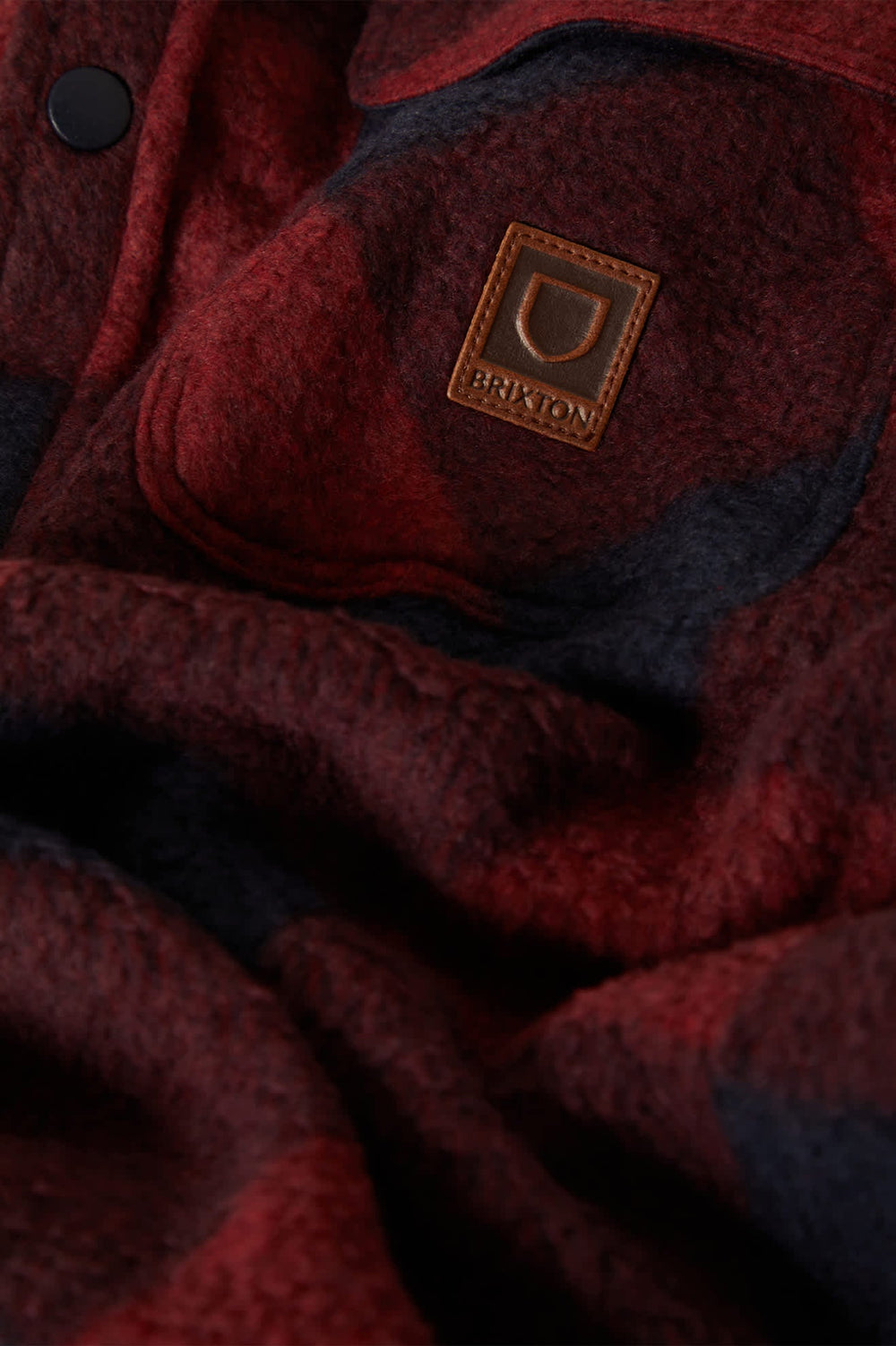 Men's Bowery Arctic Stretch Fleece in Adrenaline Rush/Mood Indigo Plaid