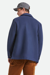 Men's New West Chore Coat in Mood Indigo