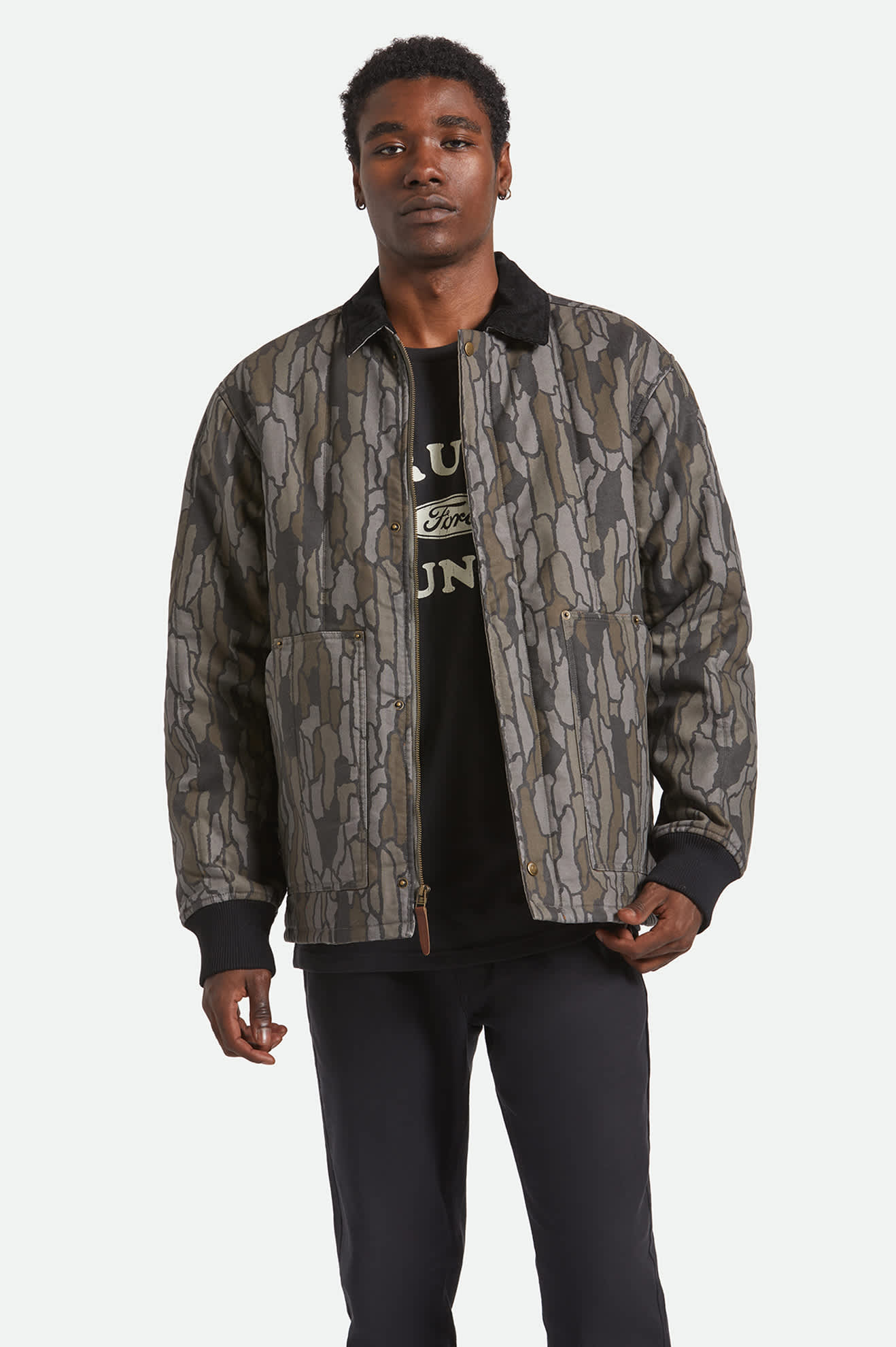 Men's Builders Ranch Jacket in Bark Camo