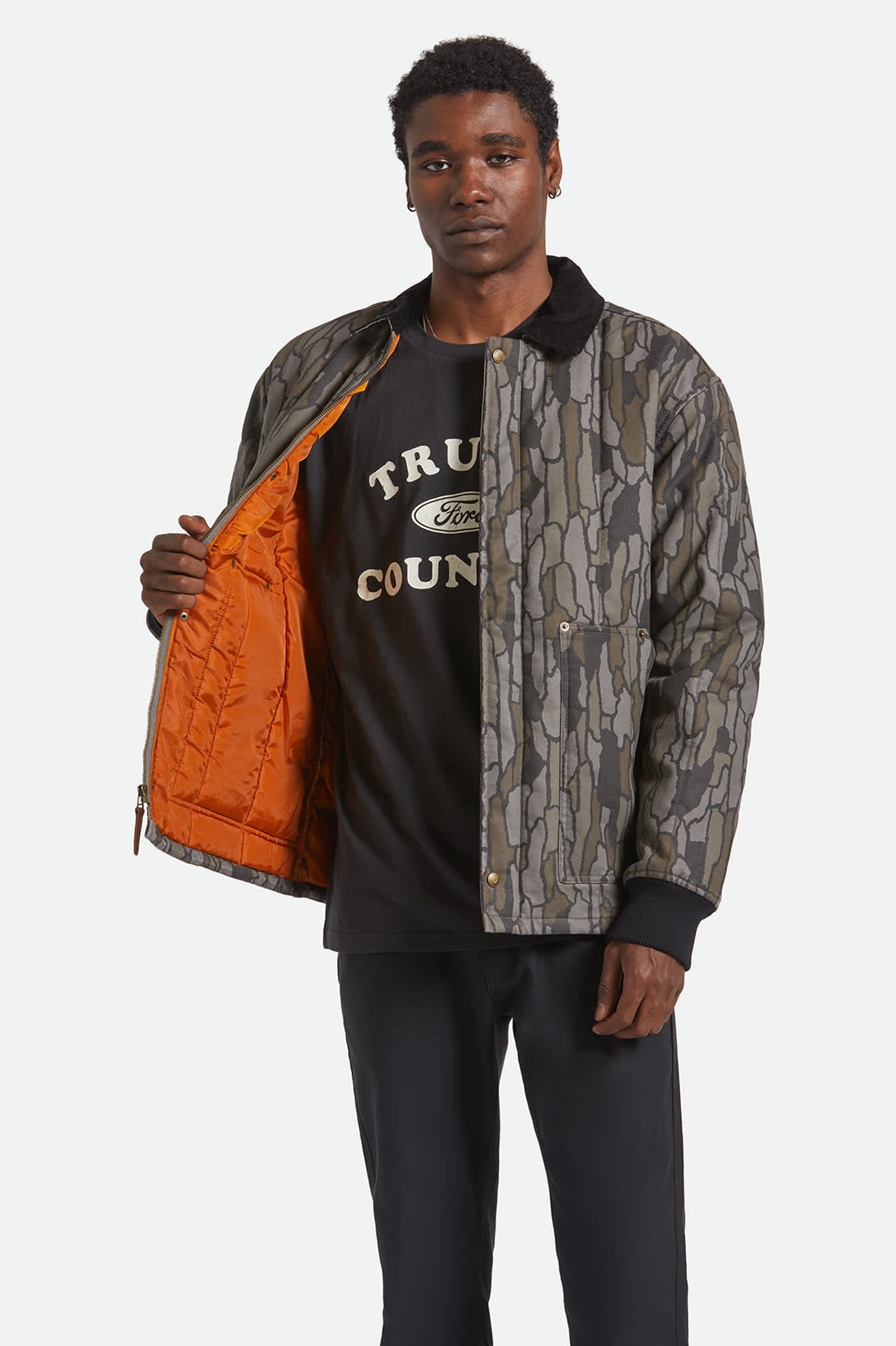 Men's Builders Ranch Jacket in Bark Camo