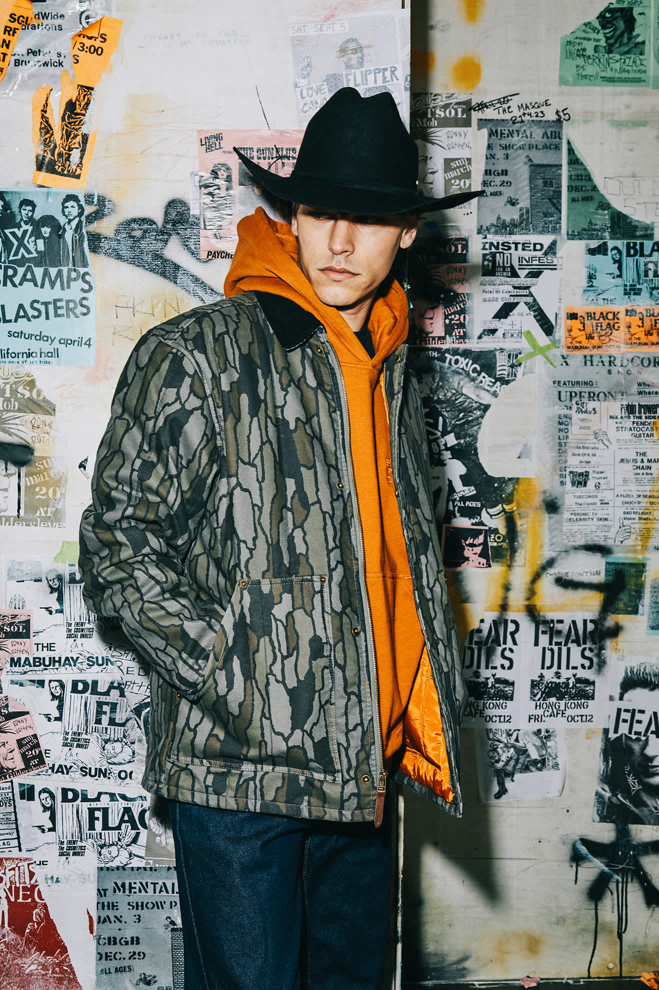 Men's Builders Ranch Jacket in Bark Camo