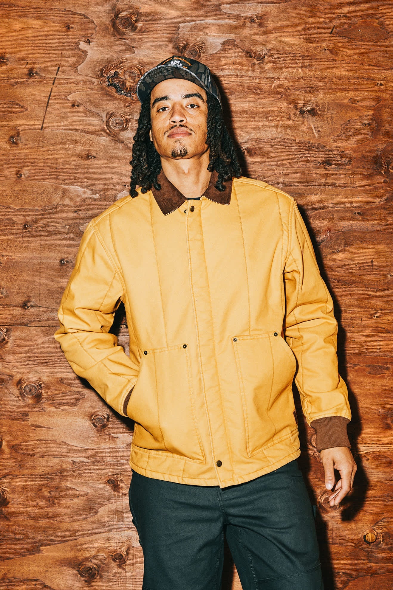 Men's Builders Ranch Jacket in Spruce Yellow
