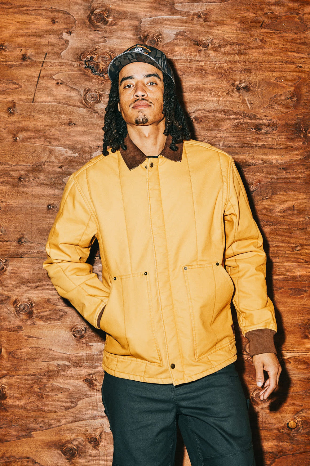 Men's Builders Ranch Jacket in Spruce Yellow