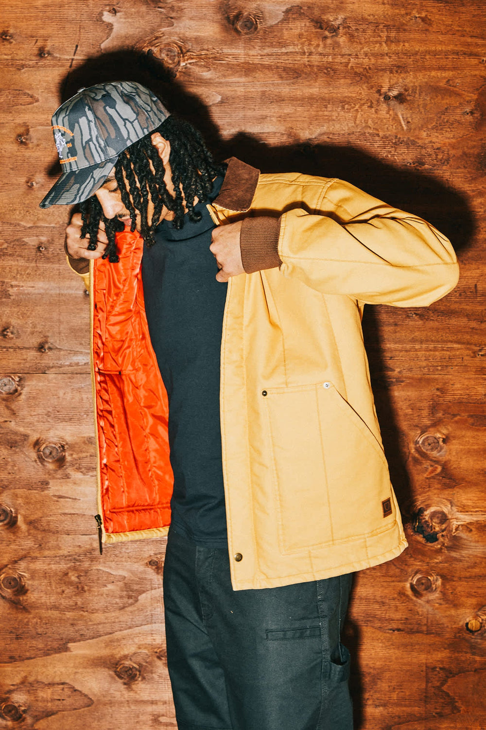 Men's Builders Ranch Jacket in Spruce Yellow