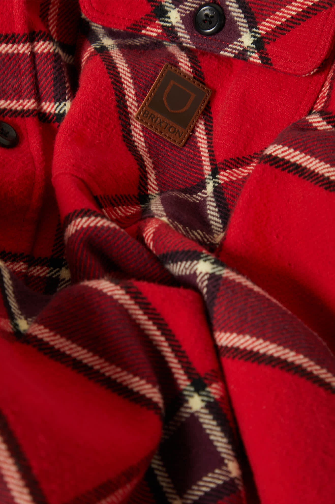 Men's Bowery Heavyweight Flannel in Adrenaline Rush