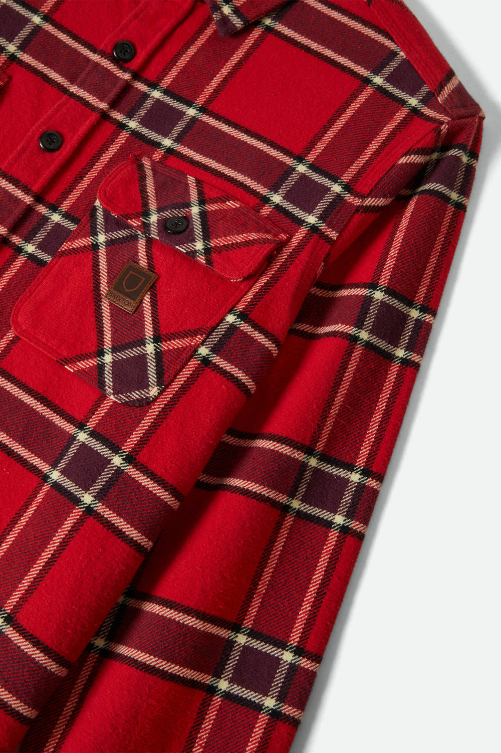 Men's Bowery Heavyweight Flannel in Adrenaline Rush