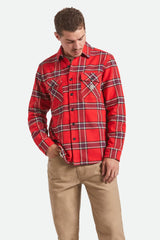 Men's Bowery Heavyweight Flannel in Adrenaline Rush