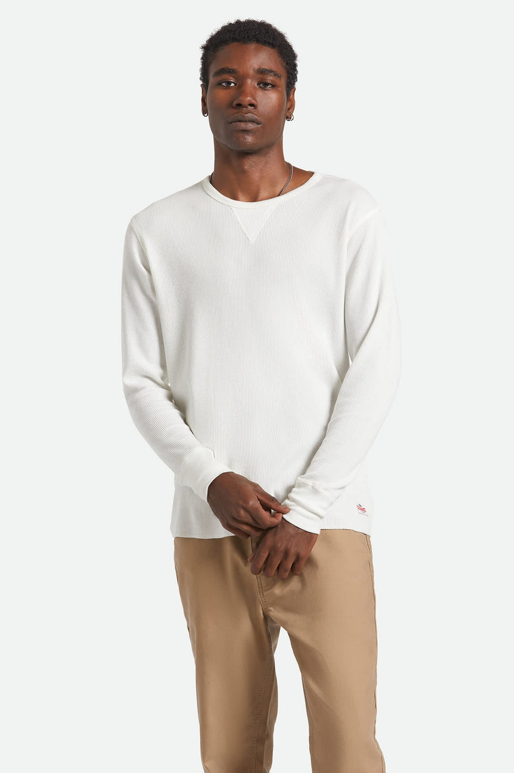Men's Altered Threads Long Sleeve Thermal in Off White