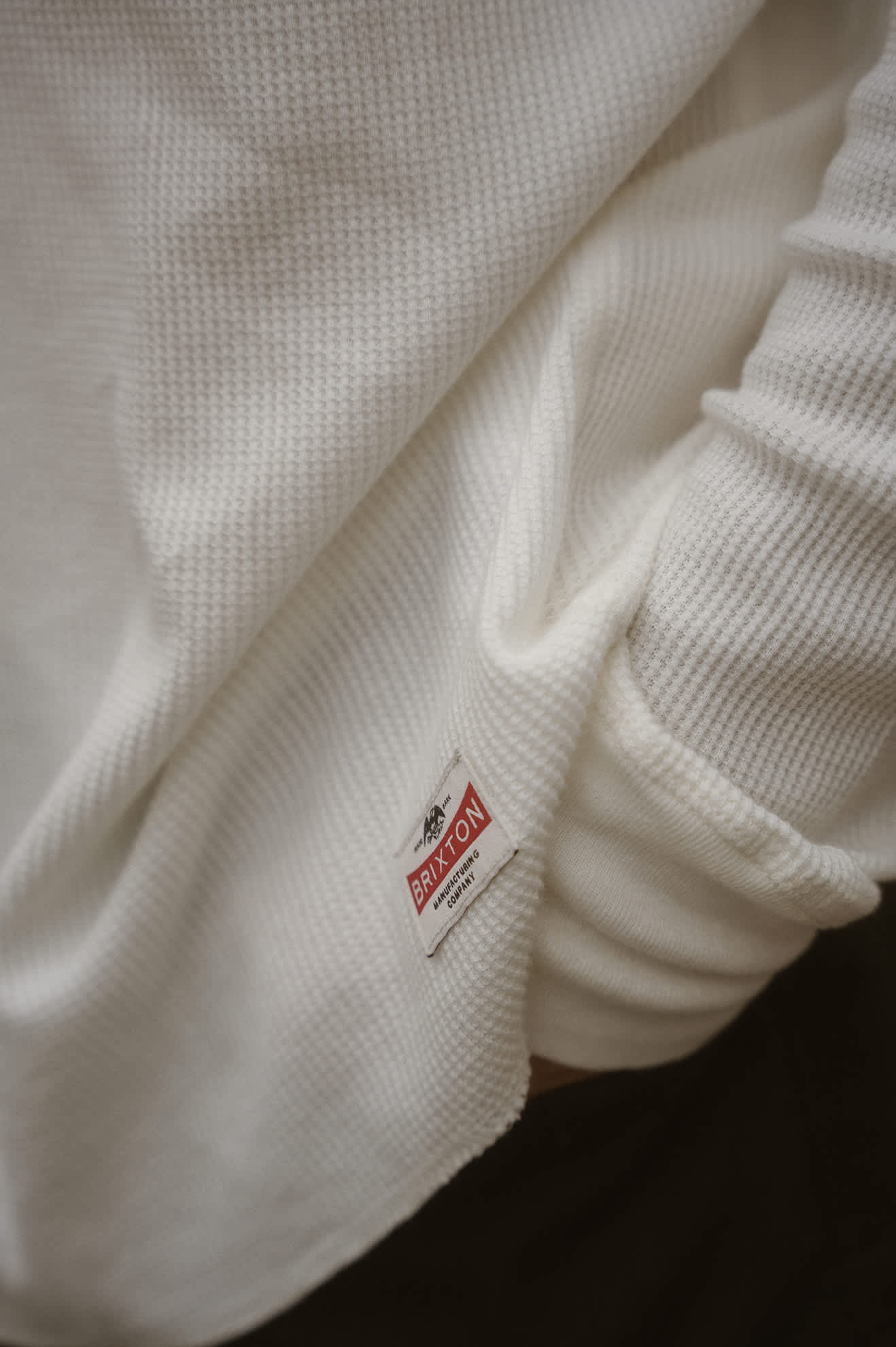 Men's Altered Threads Long Sleeve Thermal in Off White