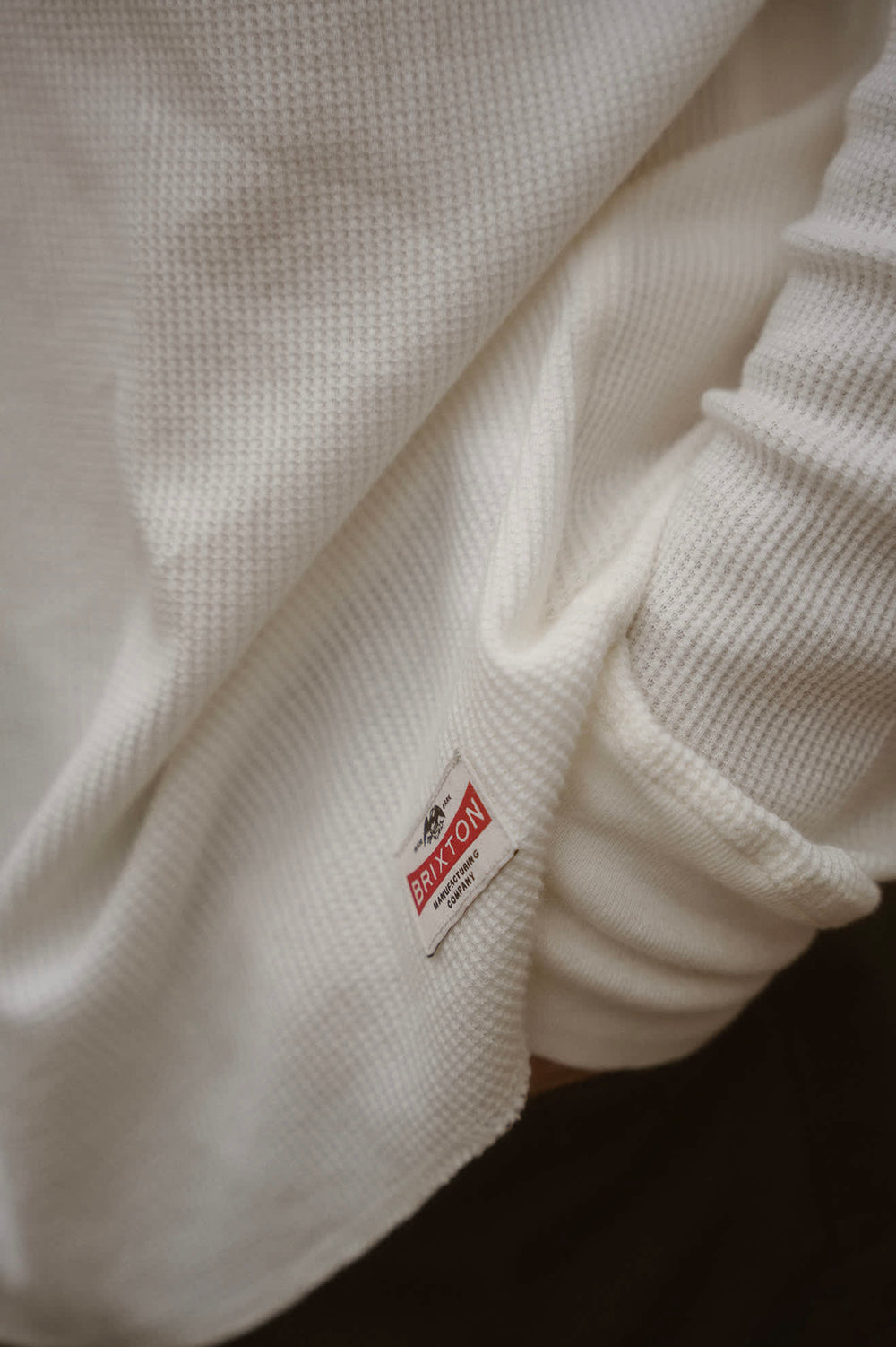 Men's Altered Threads Long Sleeve Thermal in Off White