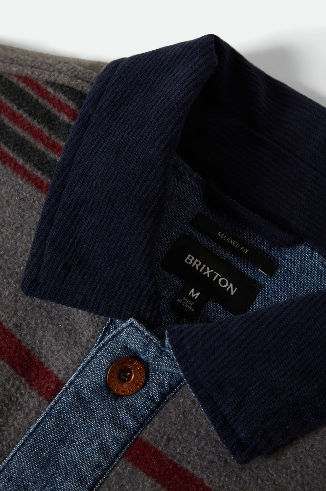 Men's Altered Threads Chore Coat in Medium Wash Denim