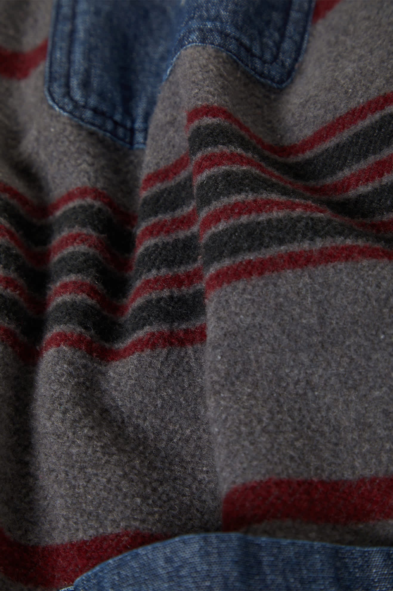 Men's Altered Threads Chore Coat in Medium Wash Denim