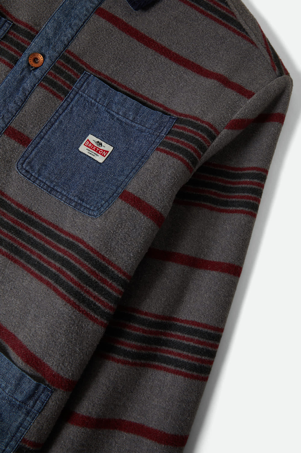 Men's Altered Threads Chore Coat in Medium Wash Denim