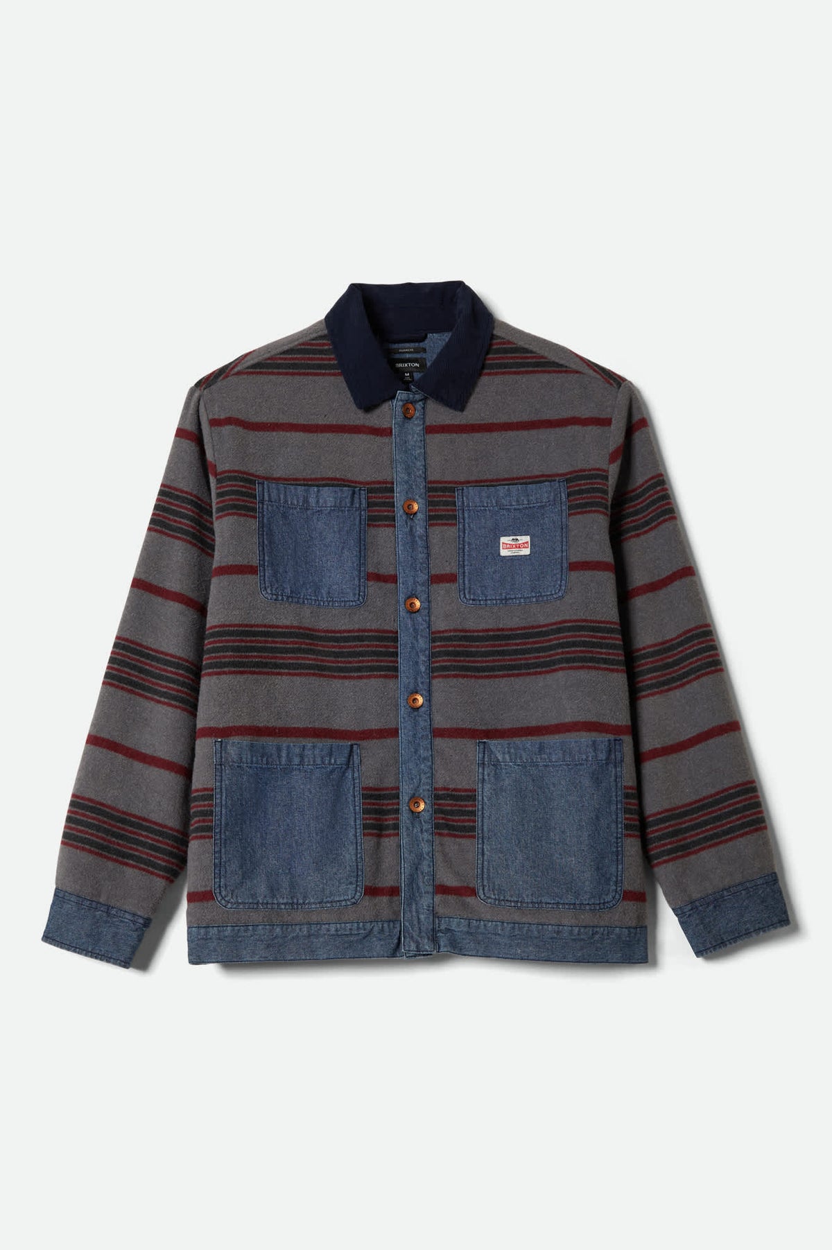 Men's Altered Threads Chore Coat in Medium Wash Denim