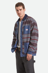 Men's Altered Threads Chore Coat in Medium Wash Denim