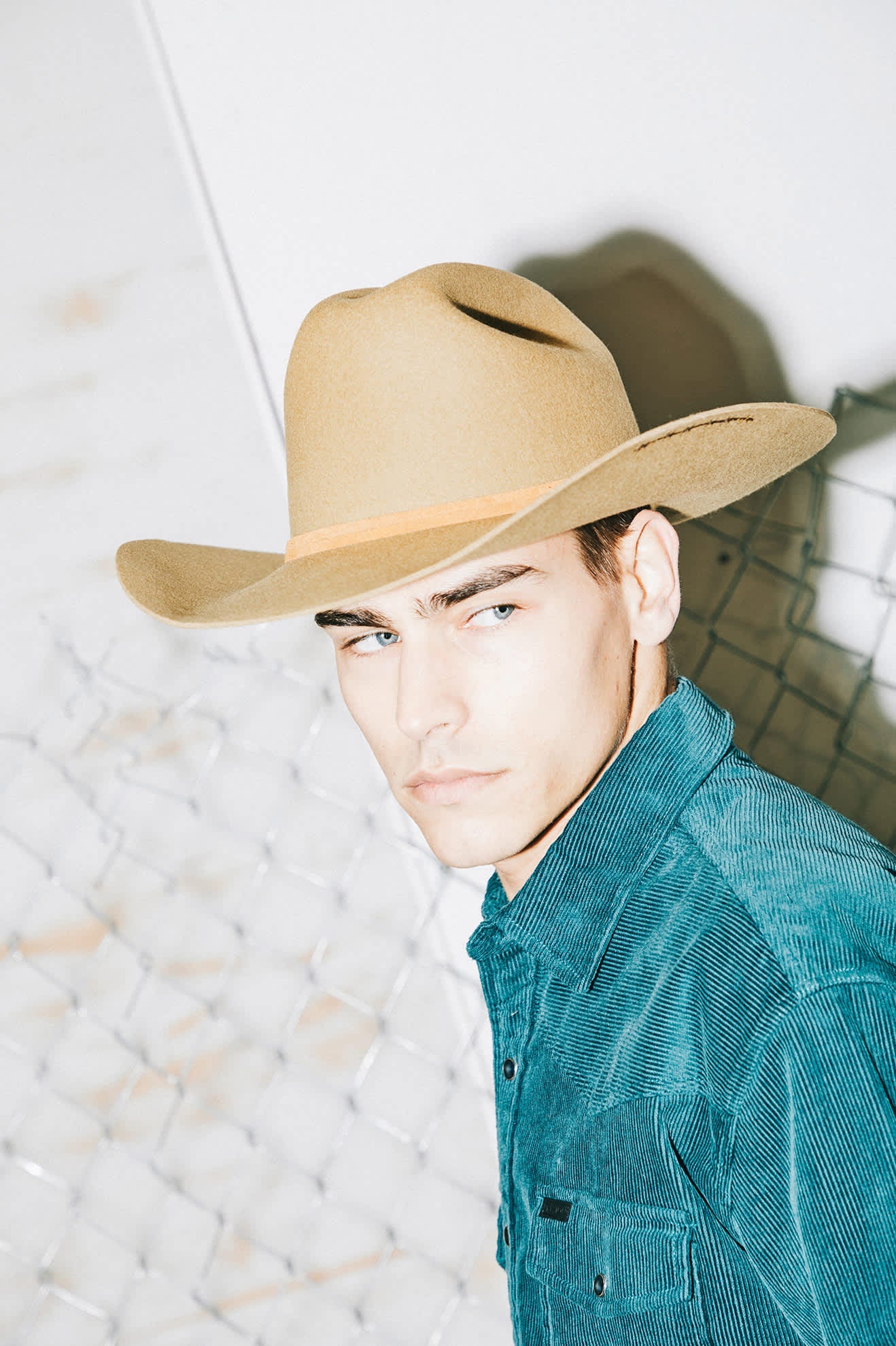 Unisex Laredo Branded Cowboy Hat in Antique Bronze