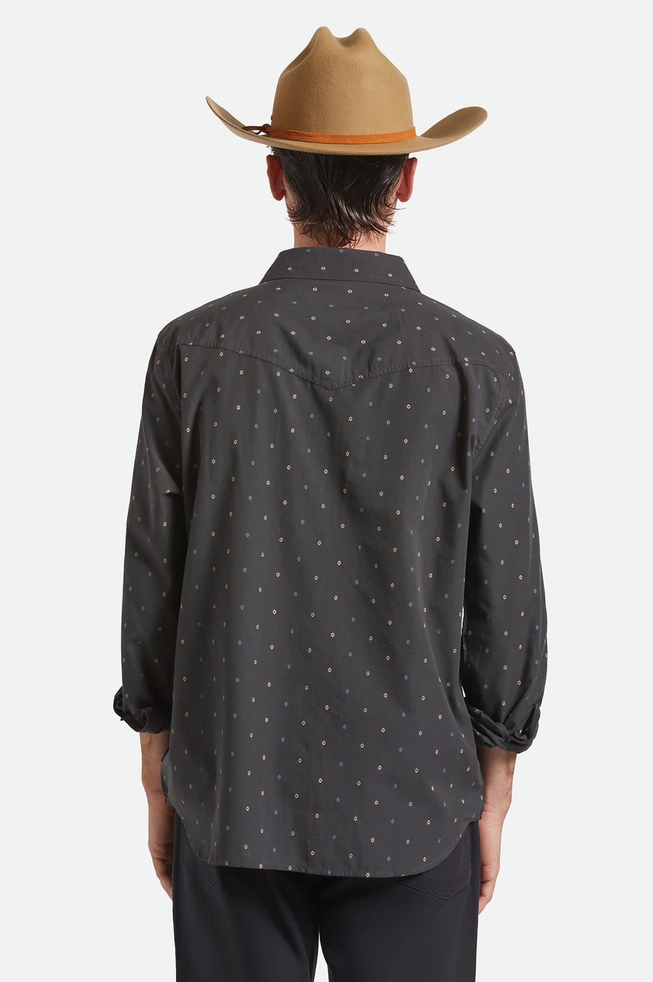 Unisex Laredo Branded Cowboy Hat in Antique Bronze