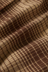 Men's Builders Bowery Stretch Water Resistant L/S Flannel in Pine Needle/Sunbaked