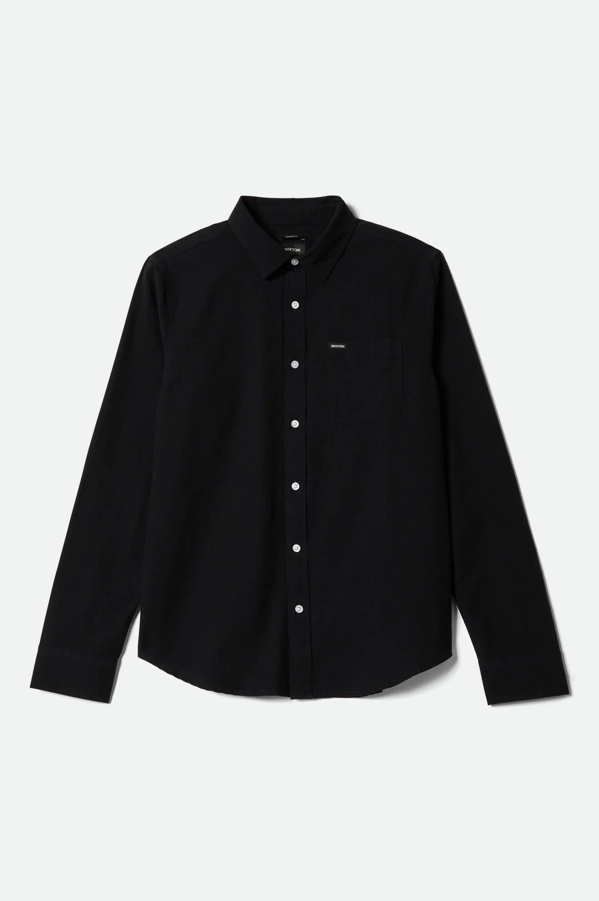 Men's Charter Long Sleeve Shirt in Black